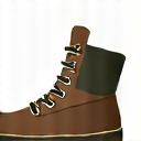 Hiking boot icon representing adventure travel