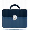 Briefcase icon representing corporate travel